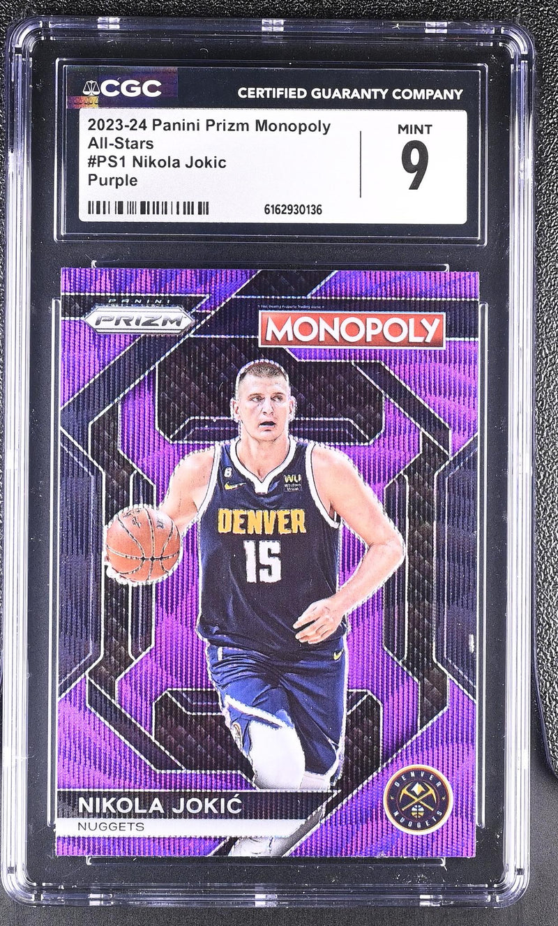 2023 Prizm Monopoly #PS1 Nikola Jokic All-Stars CGC 9