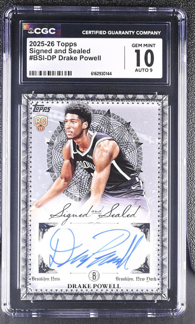 2025 Signed and Sealed #BSI-DP Drake Powell CGC 10