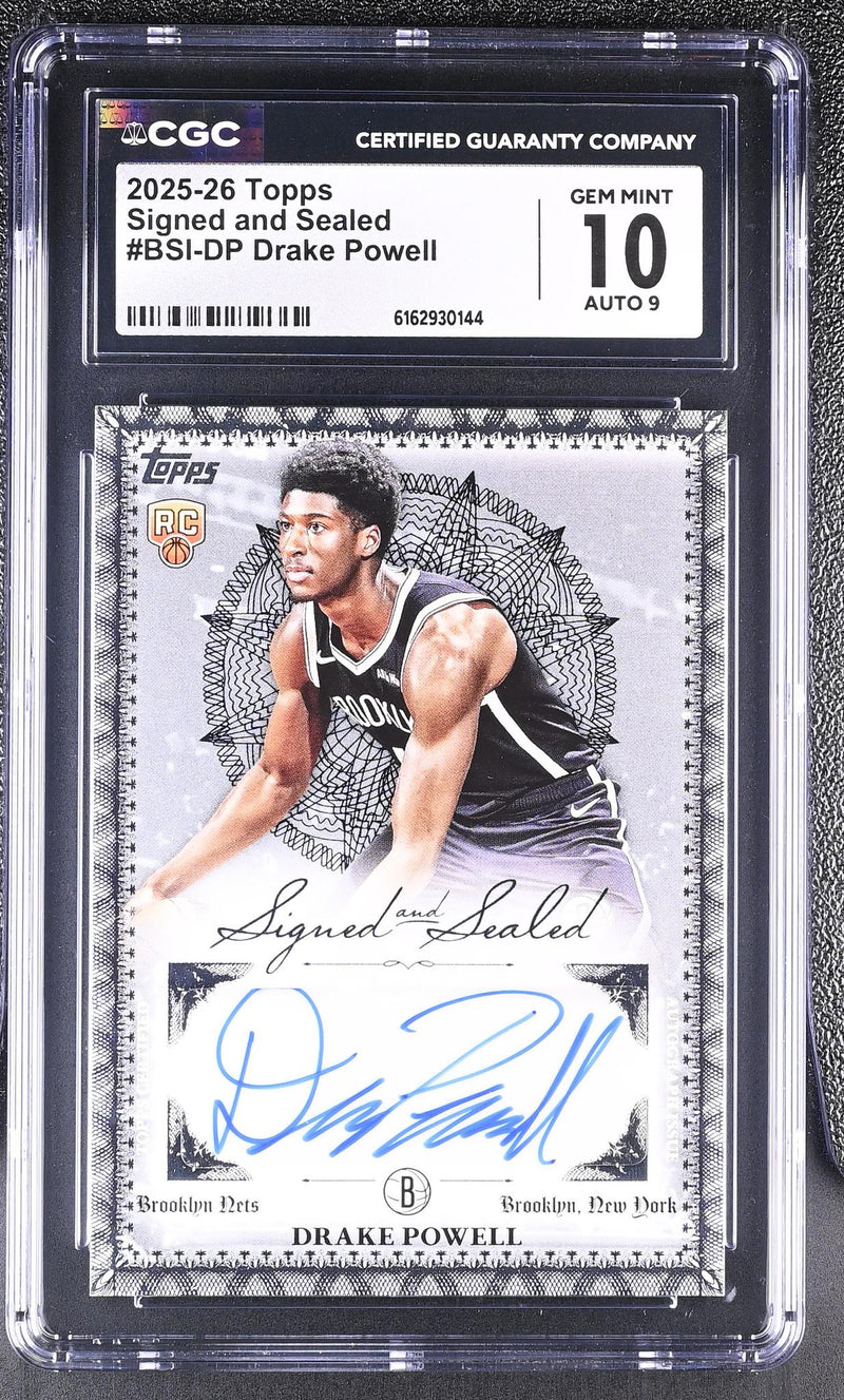 2025 Signed and Sealed #BSI-DP Drake Powell CGC 10