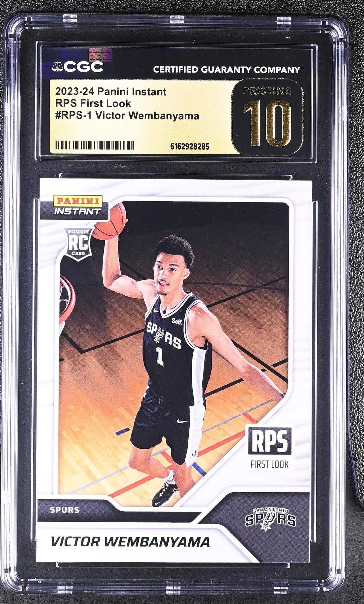 2023 Panini Instant #RPS-1 Victor Wembanyama RPS First Look 1 CGC 10