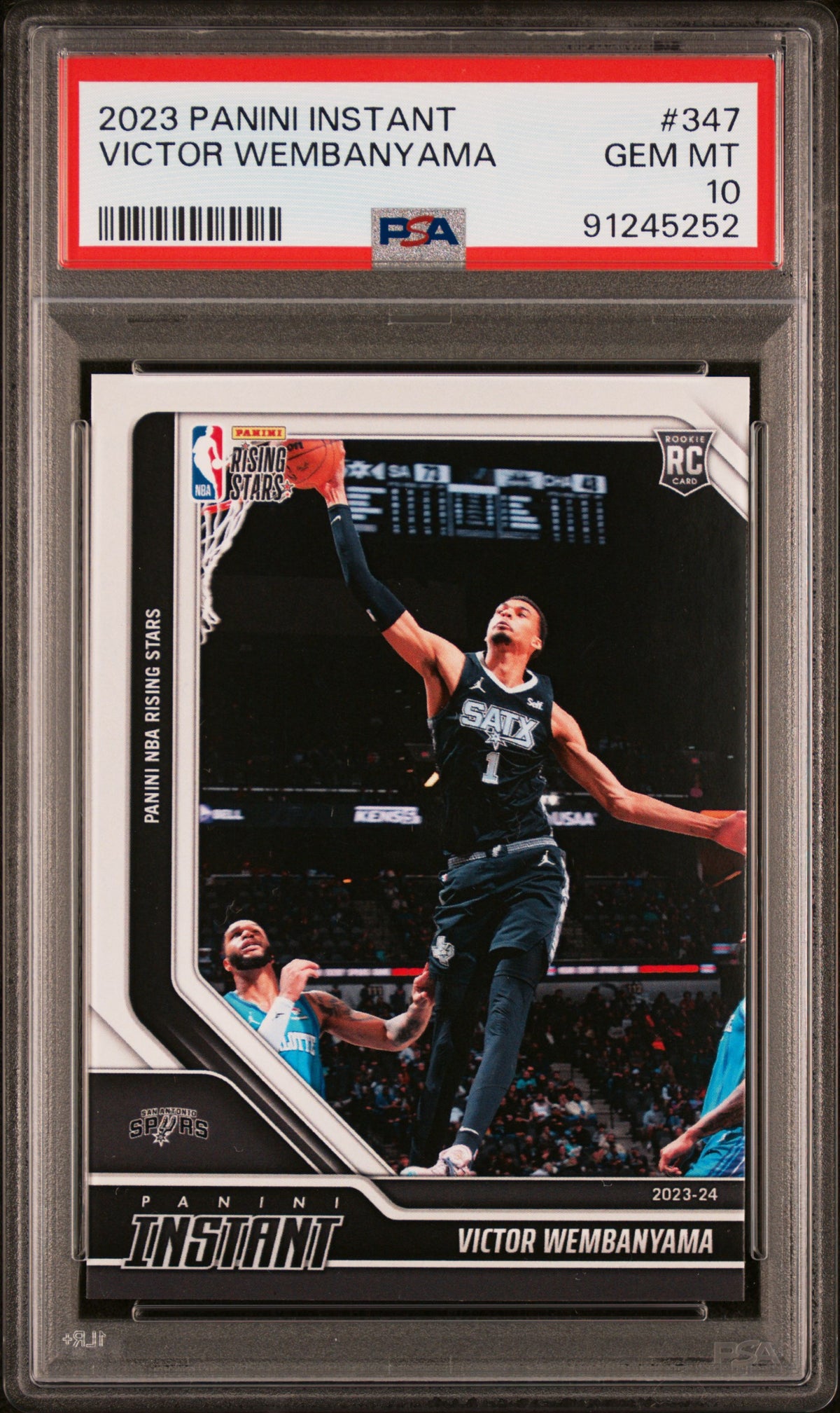 2023 Panini Instant Victor Wembanyama #347 PSA 10