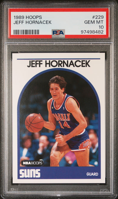 1989 Hoops Jeff Hornacek #229 PSA 10
