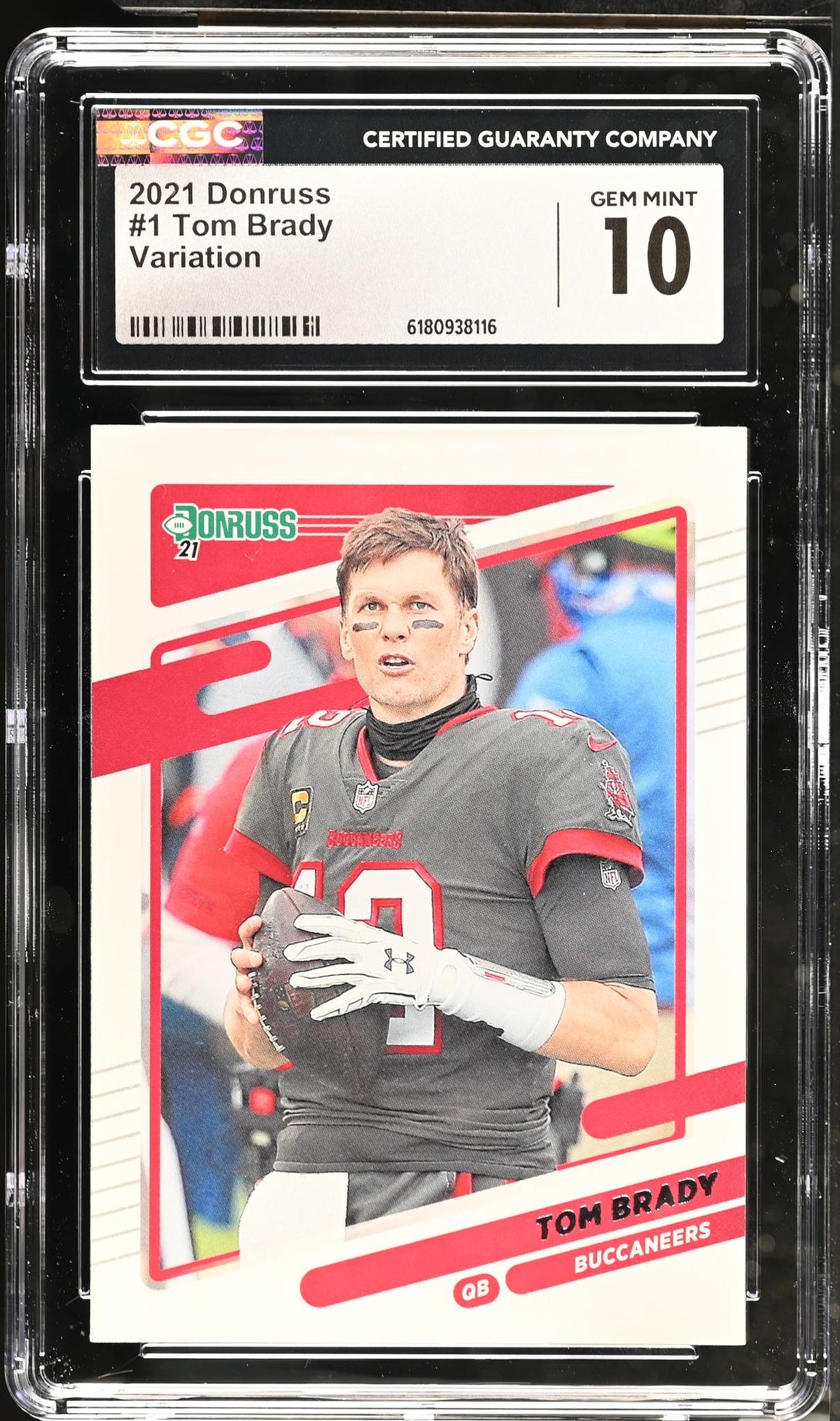 2021 Donruss #1 Tom Brady CGC 10