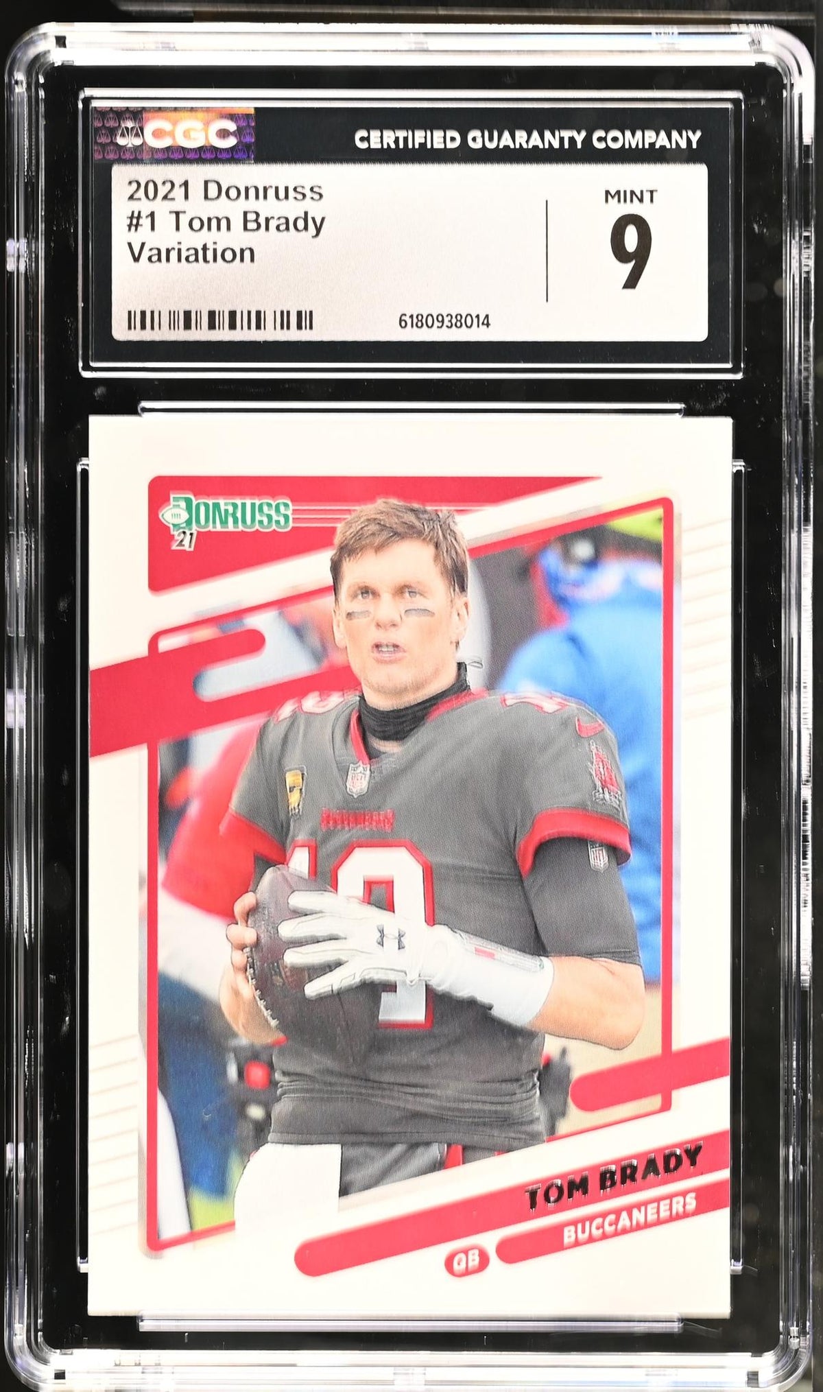 2021 Donruss #1 Tom Brady CGC 9