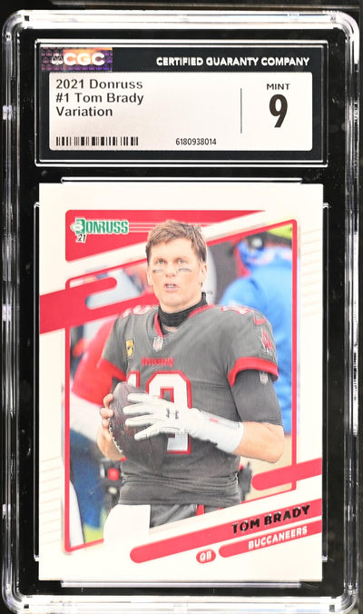2021 Donruss #1 Tom Brady CGC 9