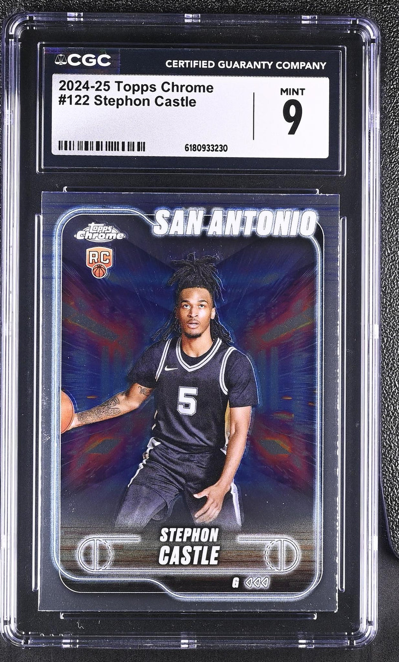 2024 Topps Chrome #122 Stephon Castle CGC 9
