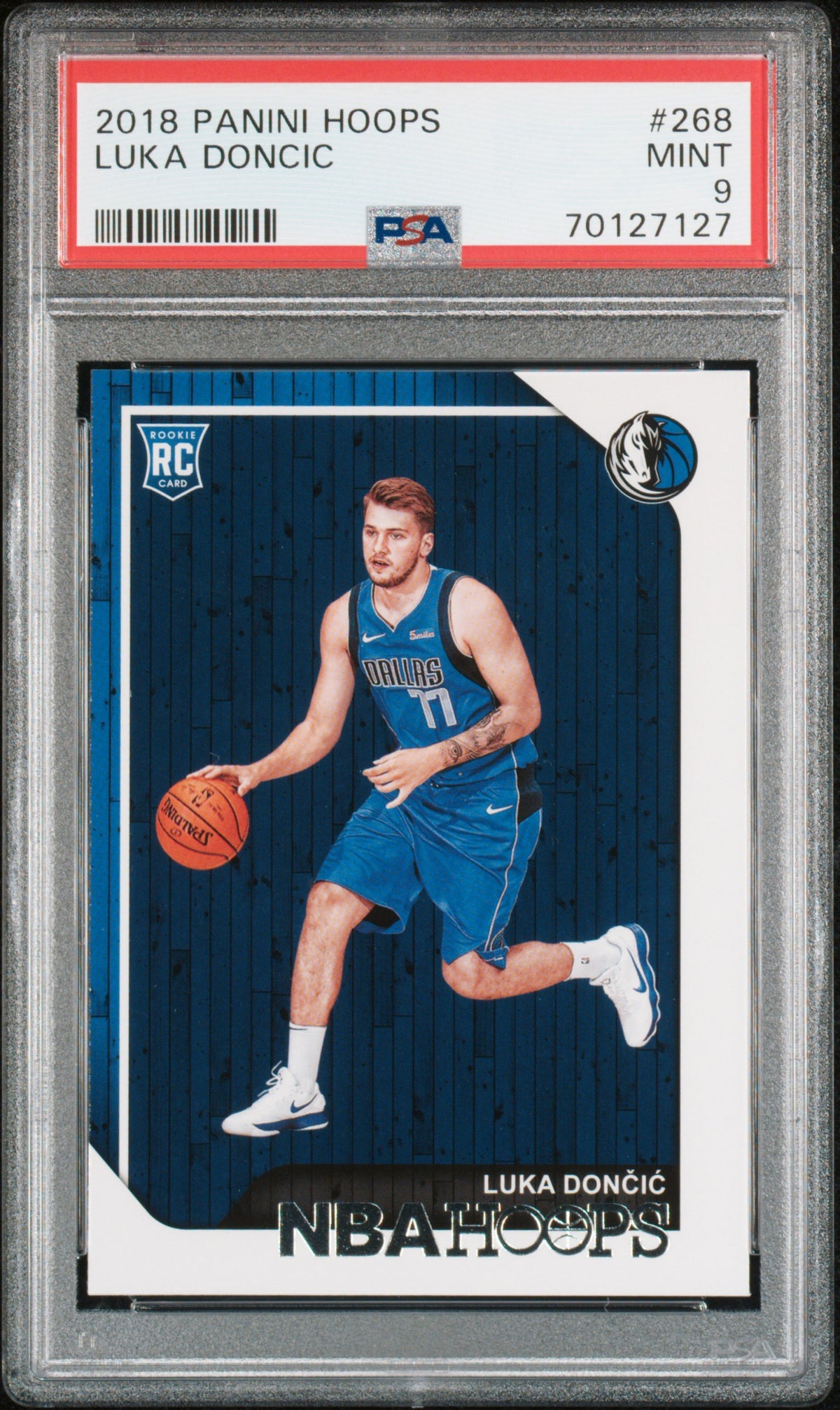 2018 Hoops Luka Doncic #268 PSA 9