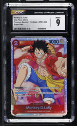 2024 One Piece Premium Booster: The Best Monkey D. Luffy #OP01-024 Super Rare CGC 9
