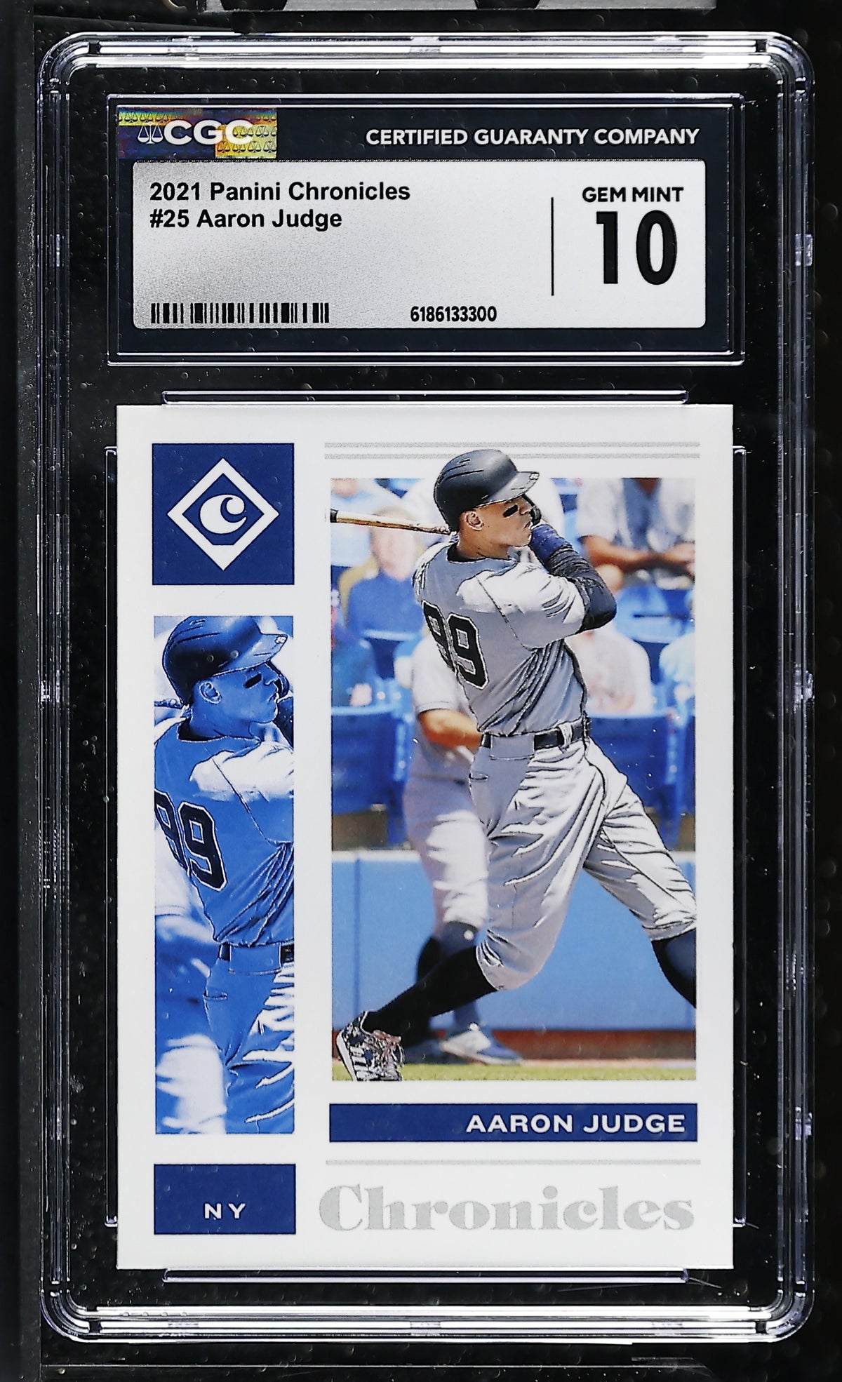 2021 Panini Chronicles Aaron Judge #25 CGC 10