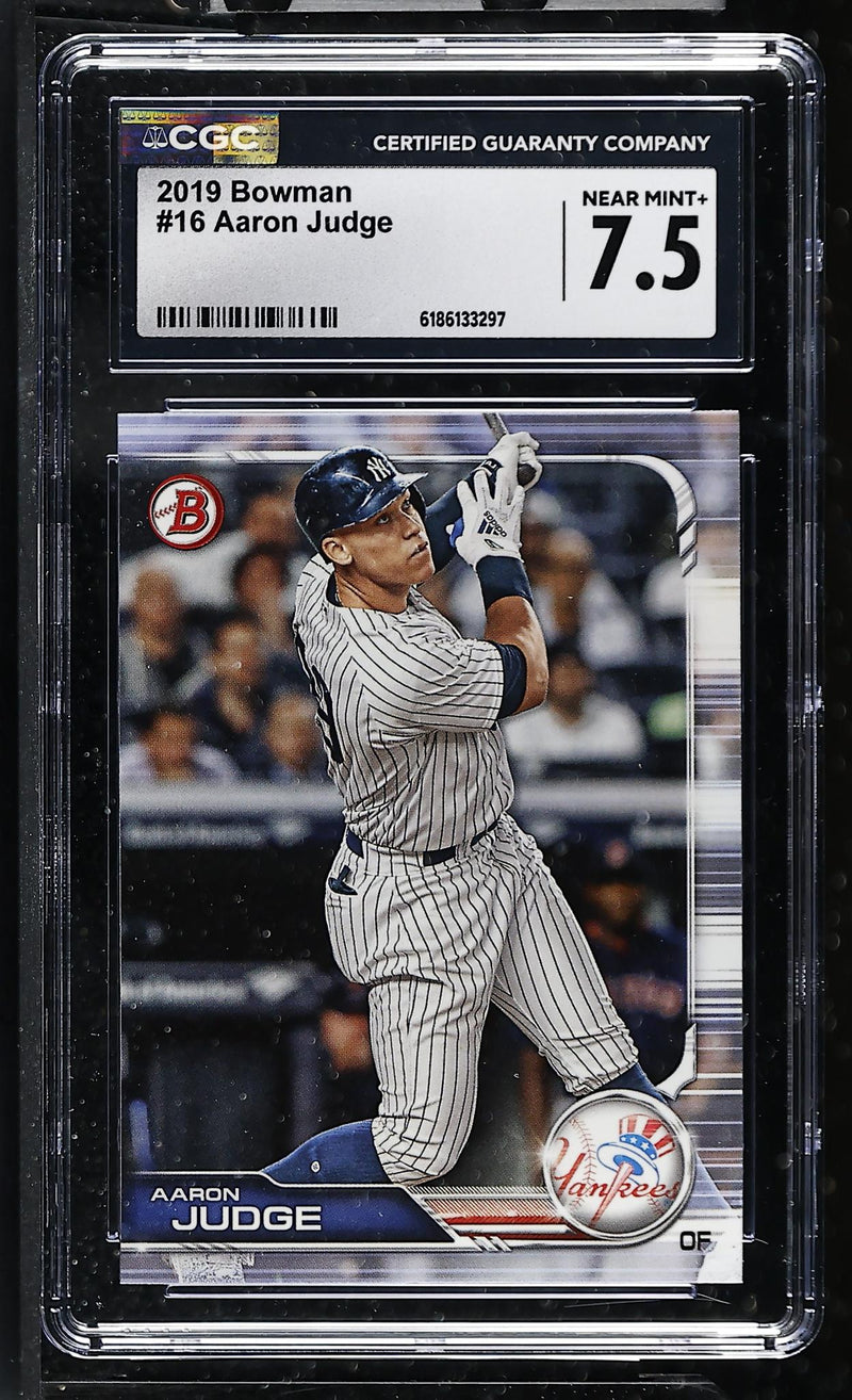 2019 Bowman Aaron Judge #16 CGC 7.5