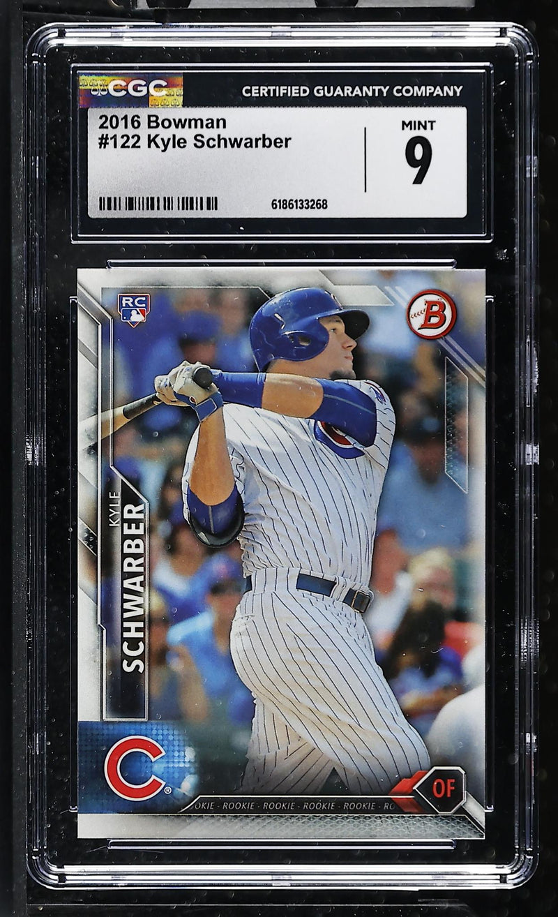 2016 Bowman Kyle Schwarber #122 Rookie CGC 9