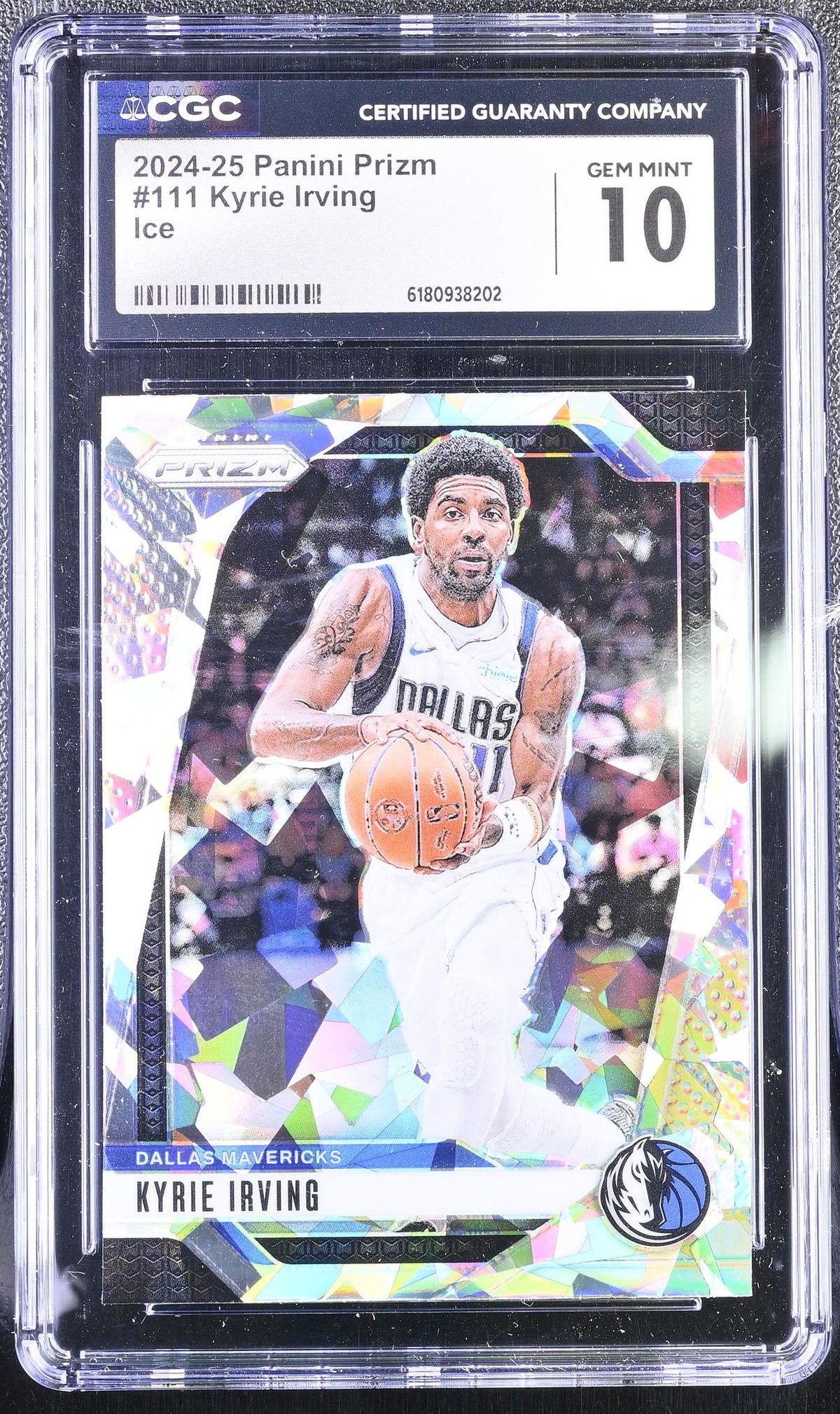 2024-25 Panini Prizm Kyrie Irving #111 Ice CGC 10