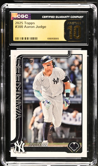2025 Topps Aaron Judge #300 Pristine 10 CGC