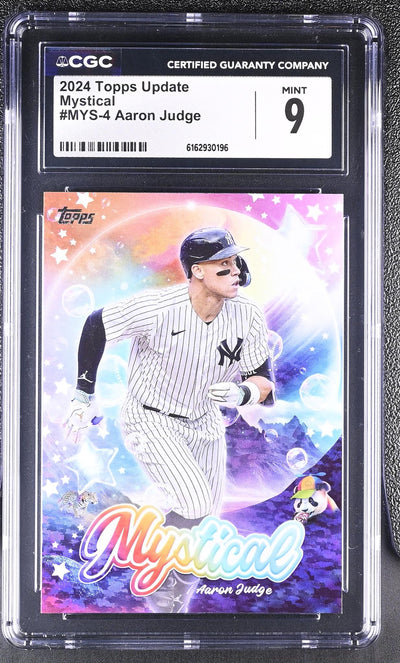 2024 Topps Update Mystical #MYS-4 Aaron Judge CGC 9
