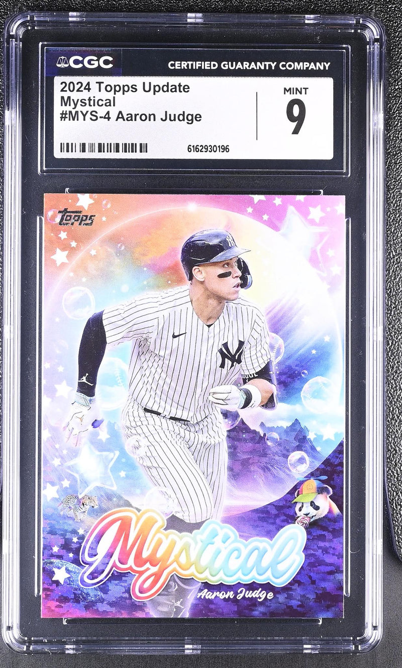 2024 Topps Update Mystical #MYS-4 Aaron Judge CGC 9