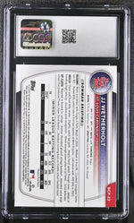 2025 Topps Bowman Chrome Prospects JJ Wetherholt #BCP-22 1st Bowman CGC 10 Gem Mint