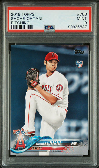 2018 Topps Pitching Shohei Ohtani #700 PSA 9