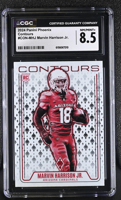 2024 Panini Phoenix Contours Marvin Harrison Jr. #CON-MHJ RC CGC 8.5