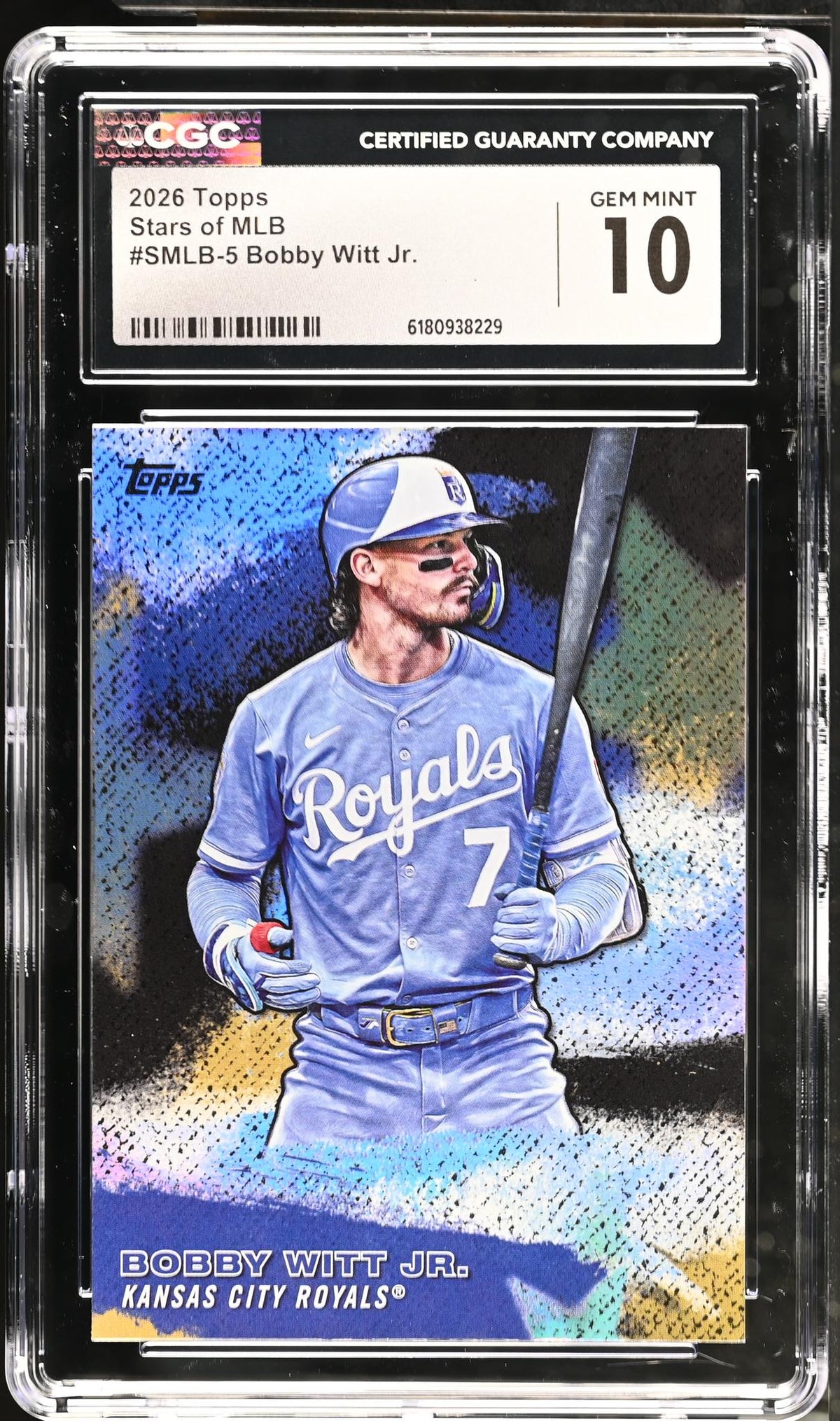 2026 Topps Stars of MLB Bobby Witt Jr. #SMLB-5 CGC 10