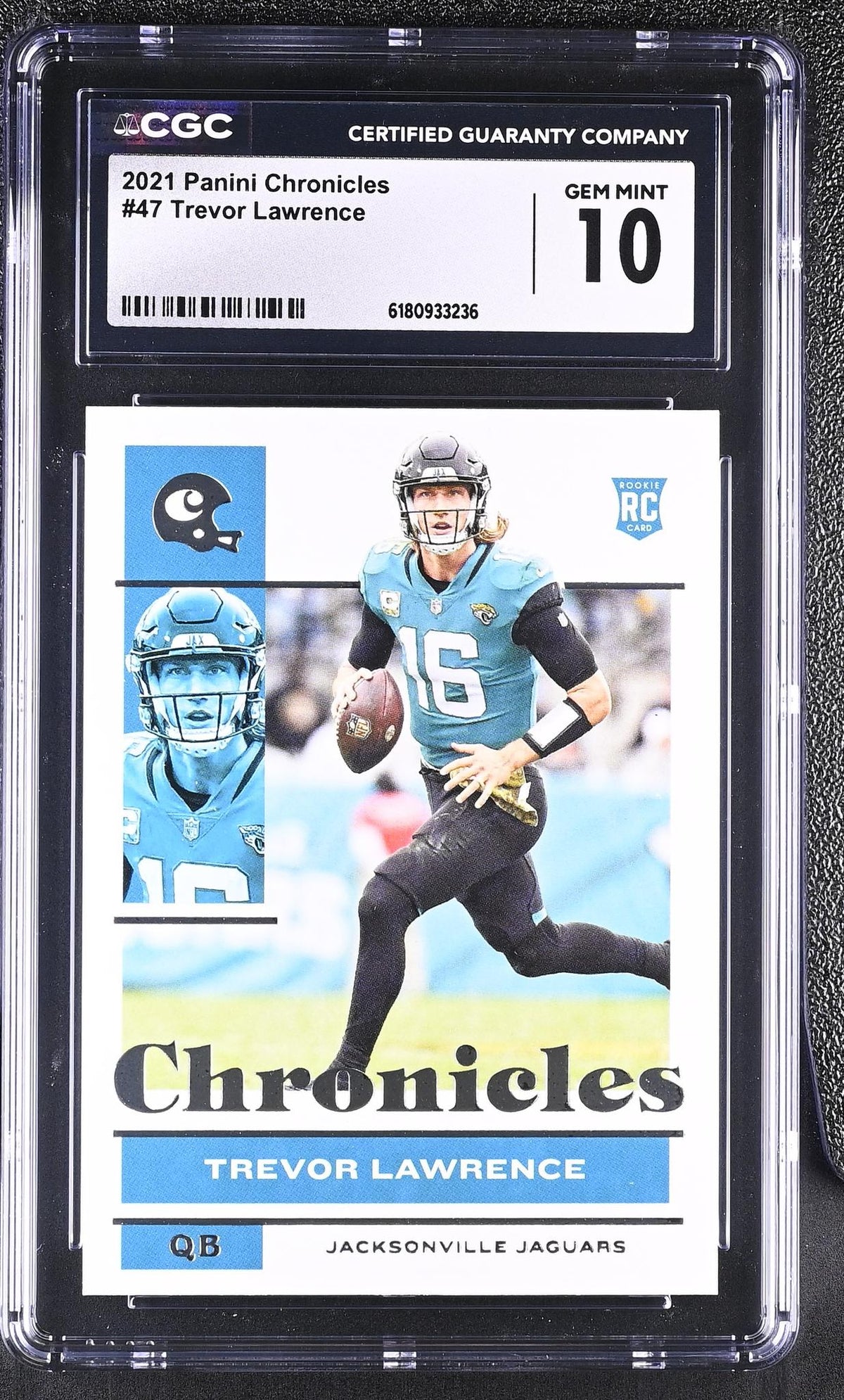 2021 Panini Chronicles Trevor Lawrence #47 Rookie CGC 10