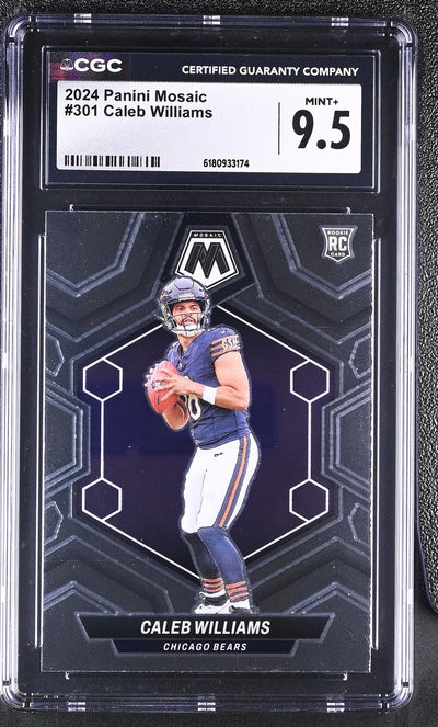 2024 Panini Mosaic Caleb Williams #301 RC CGC 9.5