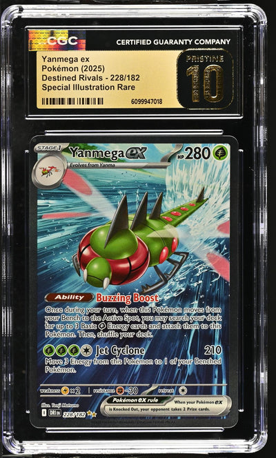 Pokémon Special Illustration Rare Yanmega ex #228/182 CGC 10