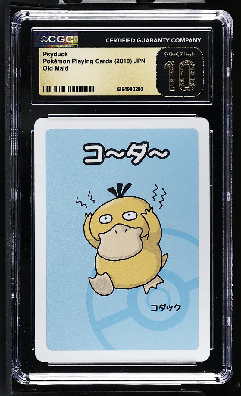 Pokemon Old Maid Psyduck CGC Pristine 10