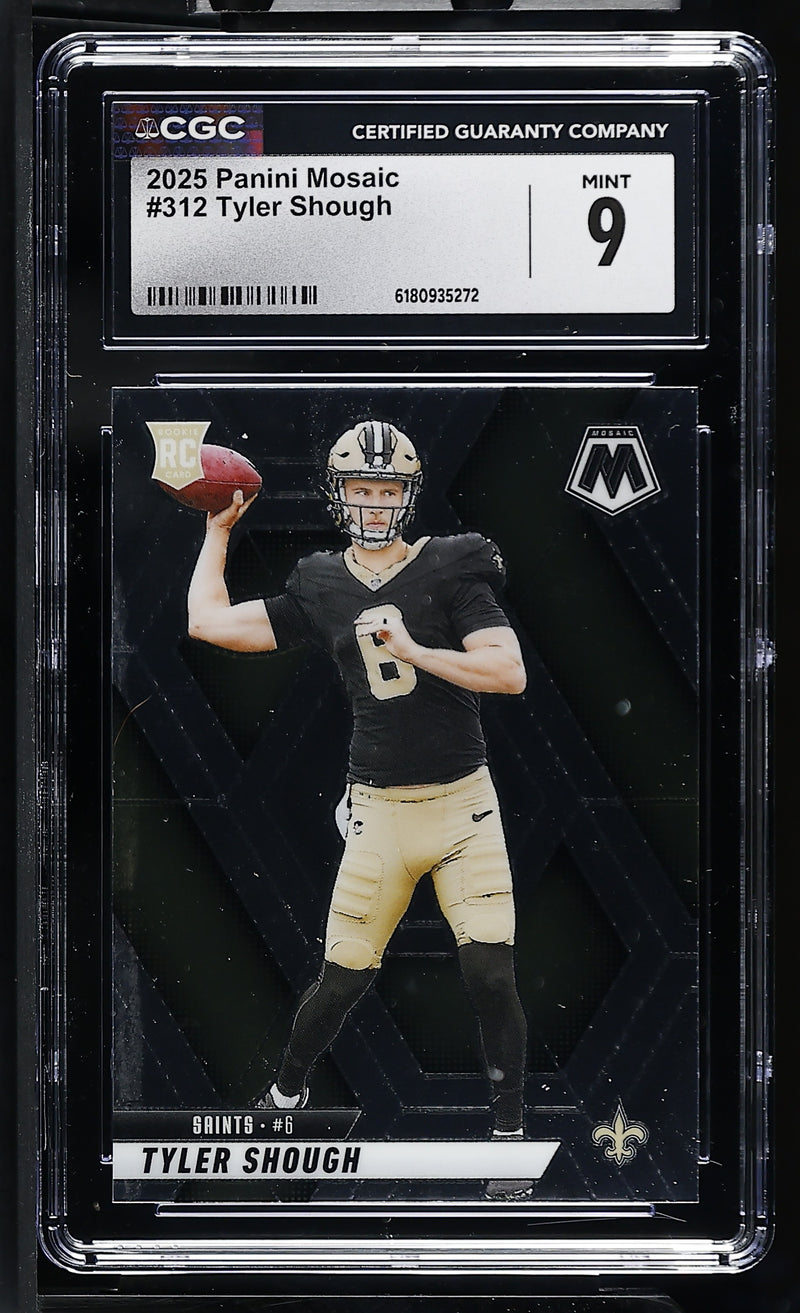 2025 Panini Mosaic Tyler Shough #312 Rookie RCG9 CGC