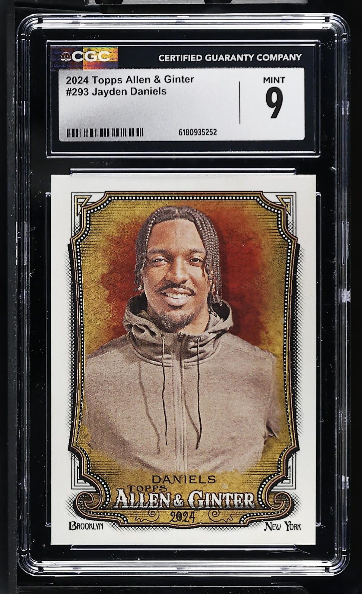 2024 Topps Allen & Ginter Jayden Daniels #293 CGC