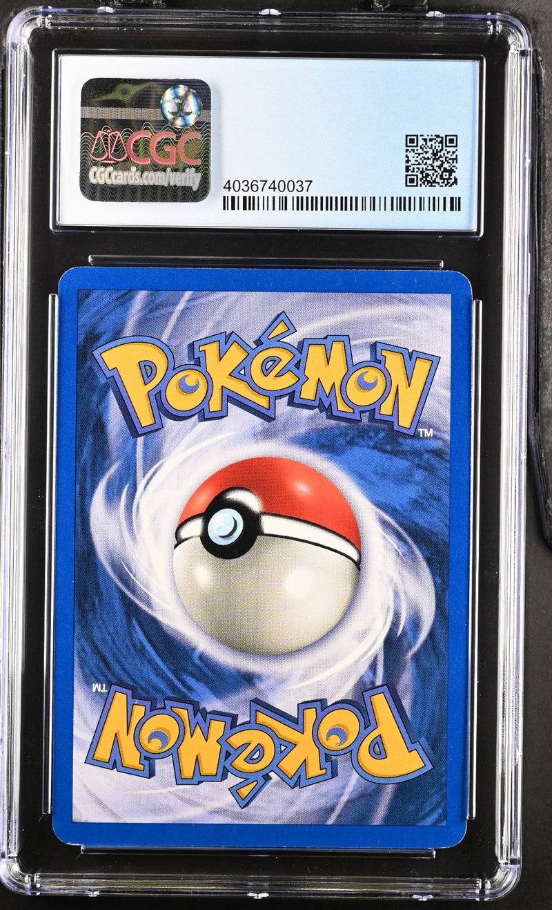 2000 Pokemon Base Set 2 Scyther 17/130 Holo CGC 7