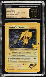 Pokémon Celebrations - Classic Coll. Rocket's Zapdos 15/132 CGC 10
