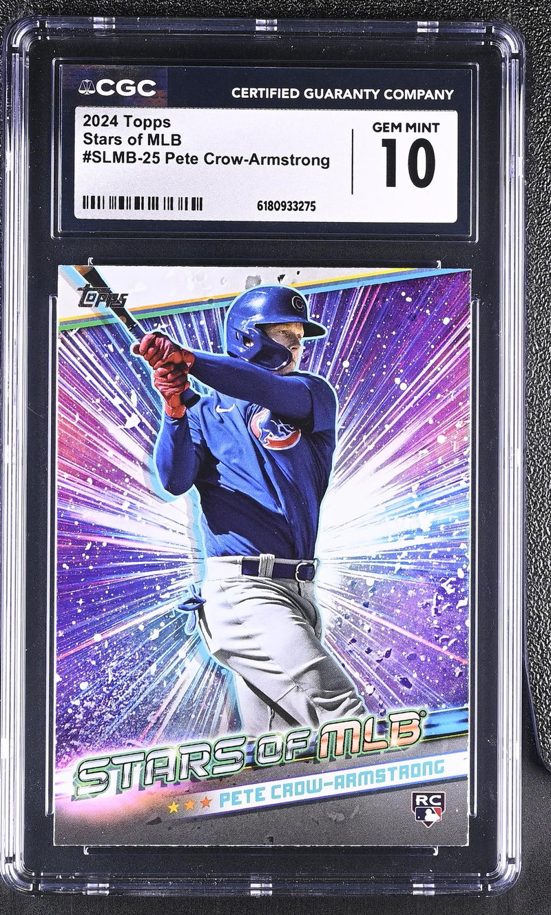 2024 Topps Stars of MLB Pete Crow-Armstrong #SLMB-25 Rookie CGC 10