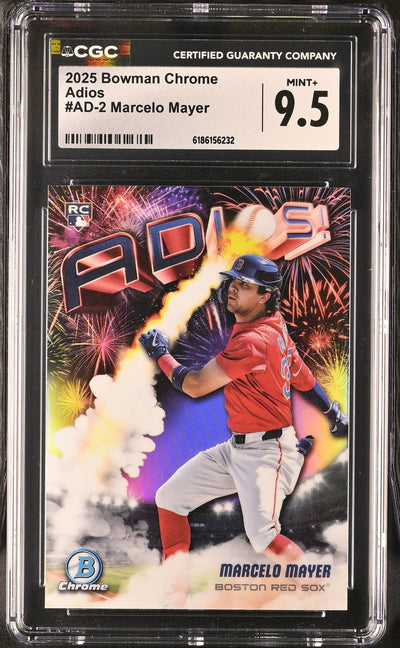 2025 Bowman Chrome Marcelo Mayer #AD-2 Rookie Adios CGC 9.5
