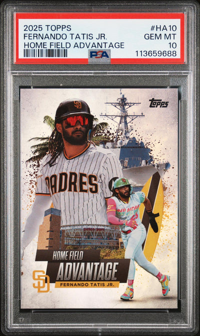 2025 Home Field Advantage Fernando Tatis #HA10 PSA 10