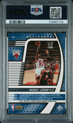 1998 Upper Deck Ionix Reciprocal Michael Jordan #R4 /750 /250 PSA 8