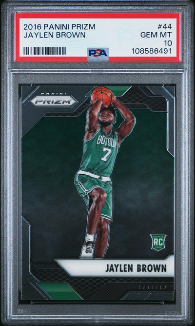 2016 Panini Prizm Jaylen Brown #44 PSA 10