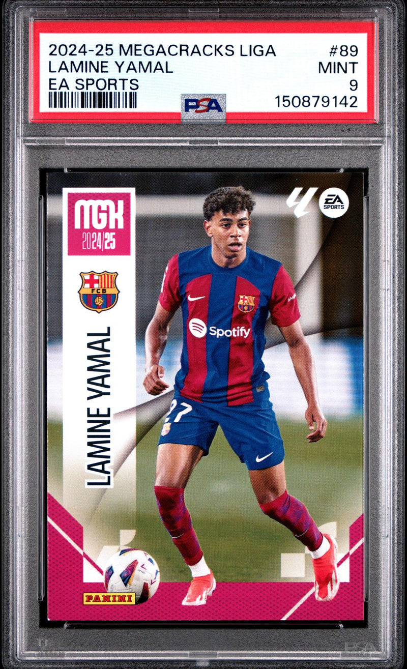 2024 Megacracks La Liga Lamine Yamal #89 PSA 9