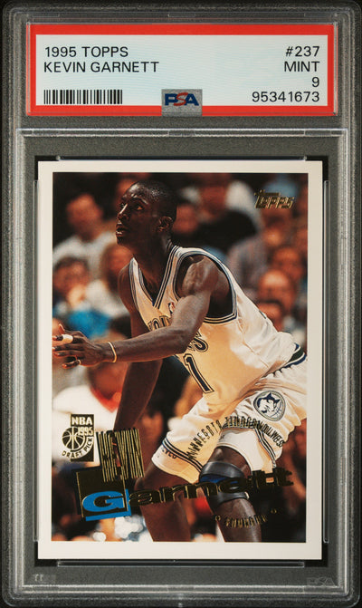 1995 Topps Kevin Garnett #237 PSA 9