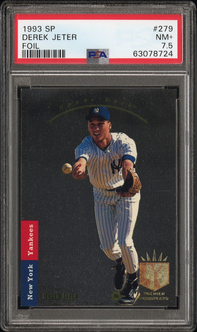 1993 SP Foil Derek Jeter #279 PSA 7.5
