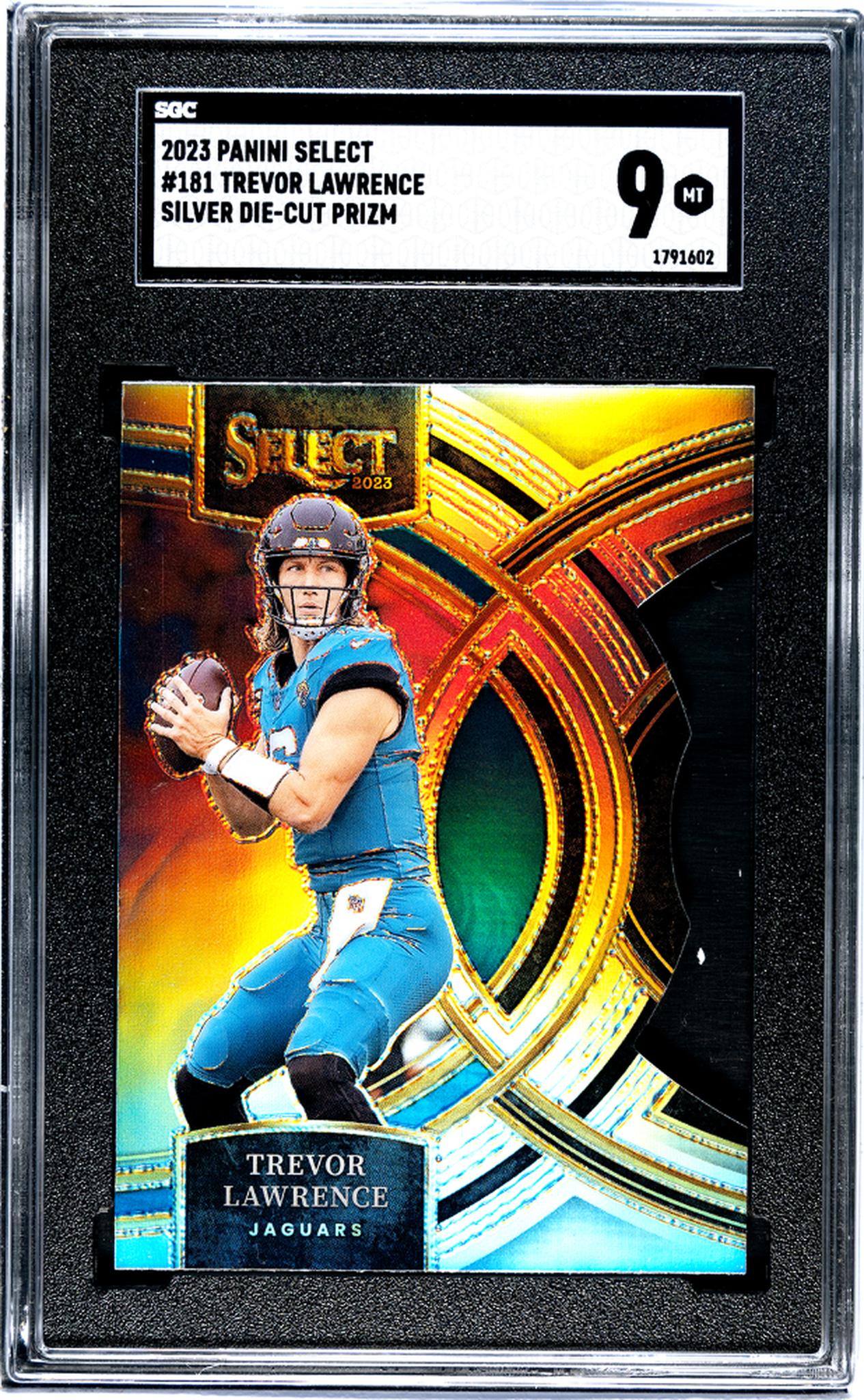 2023 Panini Select #181 Trevor Lawrence Silver  SGC 9