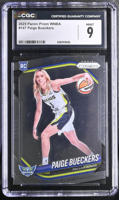 2025 Panini Prizm WNBA Paige Bueckers #147 Rookie CGC 9