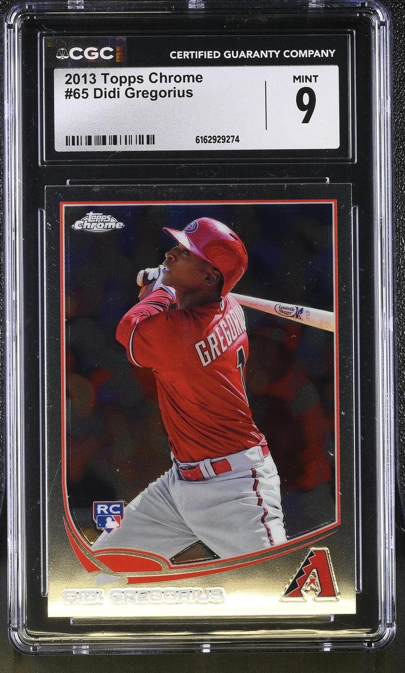 2013 Topps Chrome Didi Gregorius #65 Rookie CGC 9