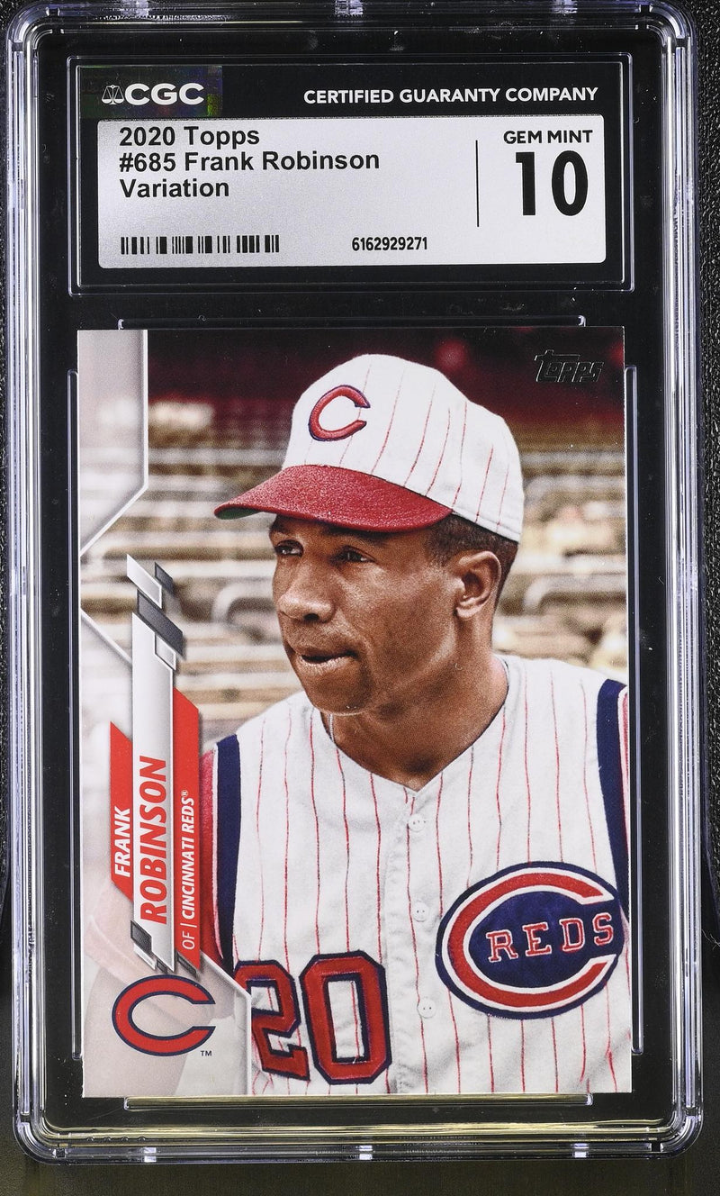 2020 Topps Frank Robinson Variation #685 CGC 10
