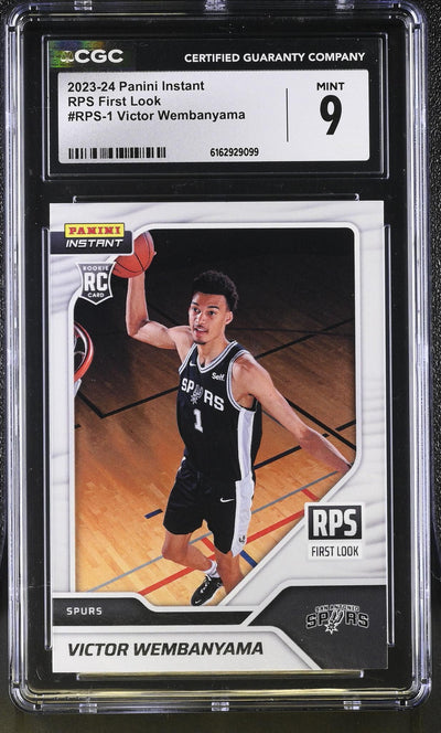 2023-24 Panini Instant RPS First Look Victor Wembanyama #RPS-1 Rookie /16791 CGC 9
