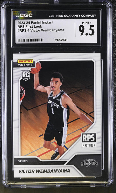 2023-24 Panini Instant Victor Wembanyama RPS First Look #RPS-1 Rookie /16791 CGC 9.5