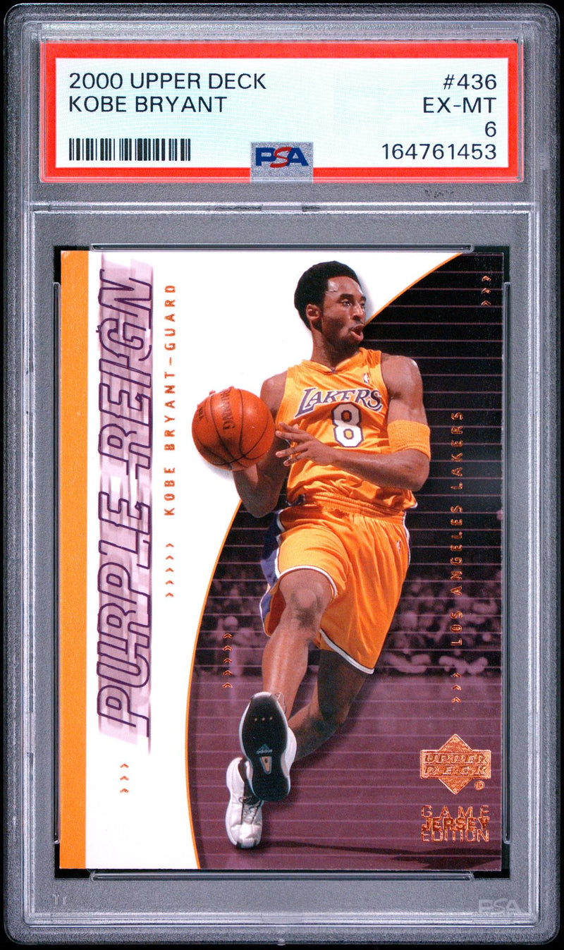 2000 Upper Deck Kobe Bryant #436 PSA 6