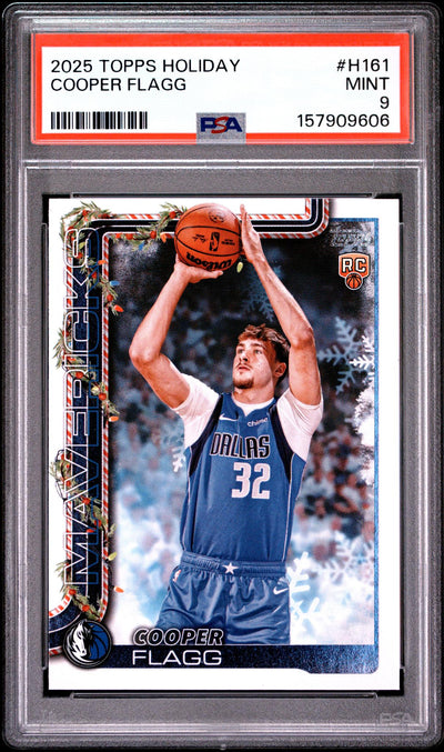 2025 Topps Holiday Cooper Flagg #H161 PSA 9