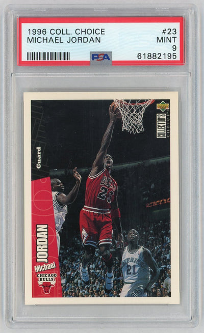 1996 Collector's Choice Michael Jordan #23 PSA 9