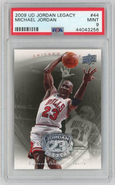 2009 Upper Deck Michael Jordan Legacy Collection Michael Jordan #44 PSA 9