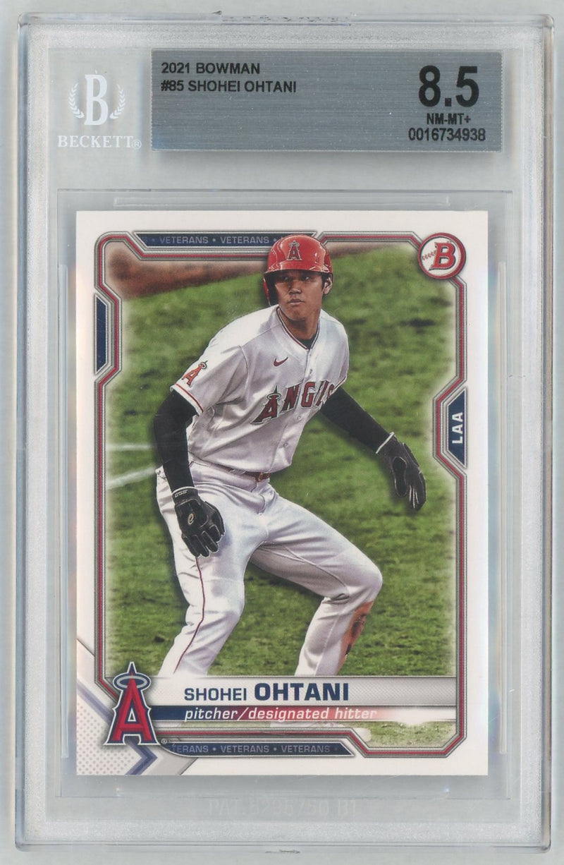 2021 Bowman Shohei Ohtani #85 BGS 8.5